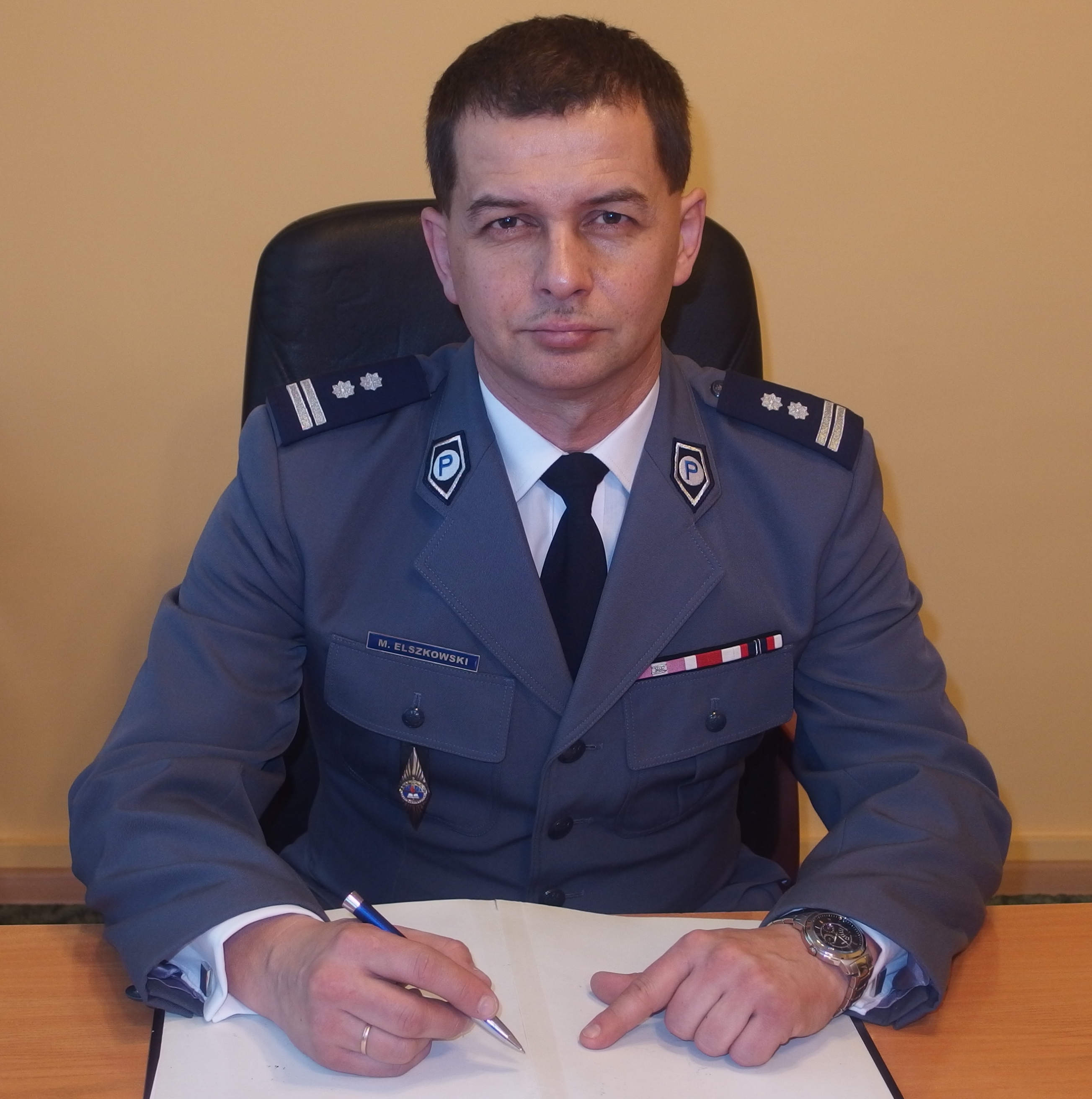 młodszy inspektor Mirosław Elszkowski